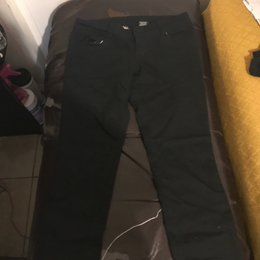 Black skinny jeans